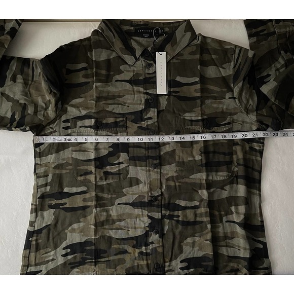 Sanctuary Camouflage Button Down Shirt - Picture 9 of 10